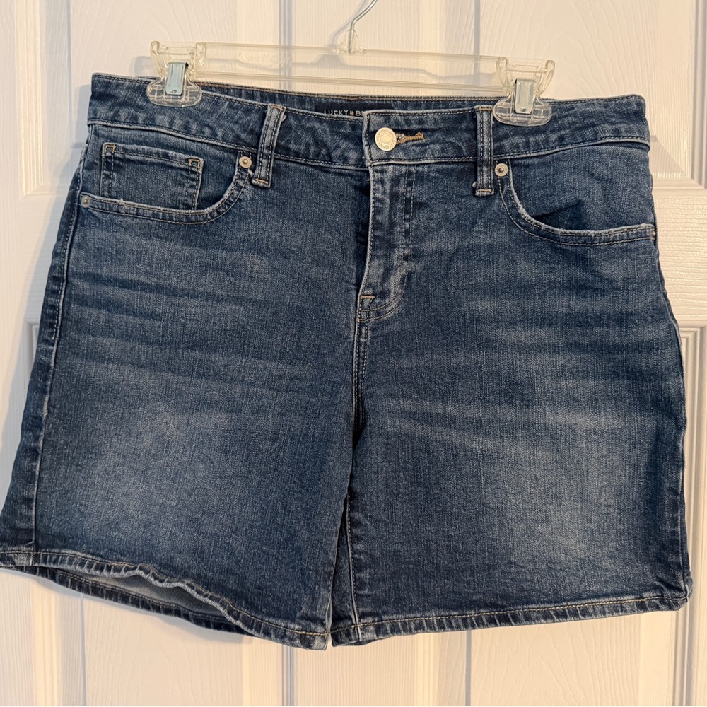 Lucky Brand Dark Blue Jean Shorts
